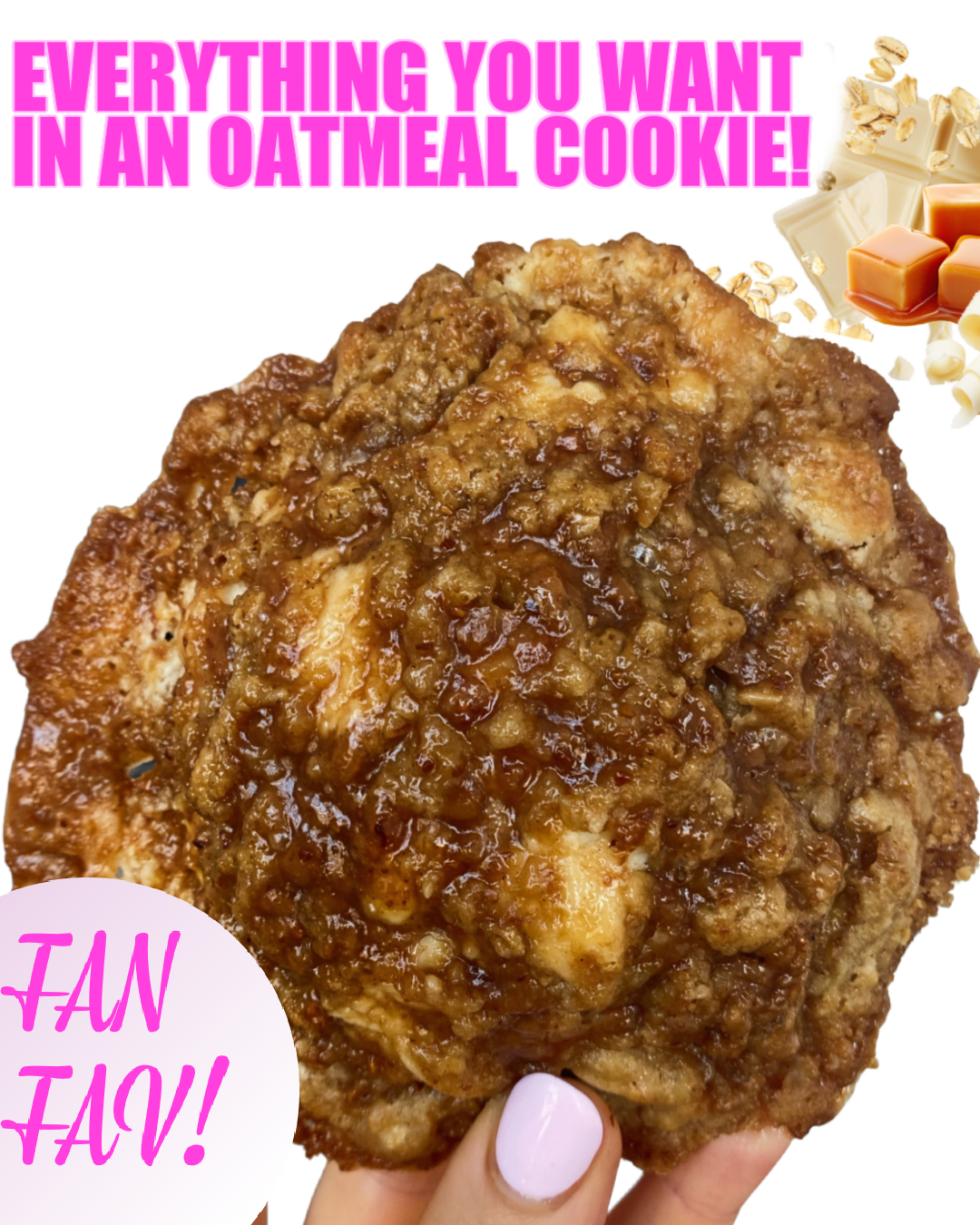 EVERYTHING Kookie (Oatmeal, White Chocolate, Toffee..)